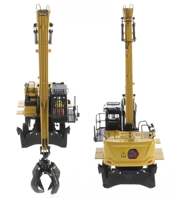 DM MH3040 Υλικό χειριστή κράμα εκσκαφέας Μηχανικό όχημα μοντέλο 1/50 Diecast 85958