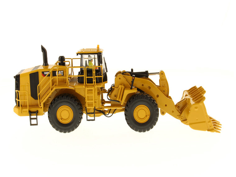Diecast Masters 1:50 Κλίμακα CAT 988K Τροχήλατος Φορτωτής Μοντέλο Μηχανικής Χυτού 85901 Παιχνίδι
