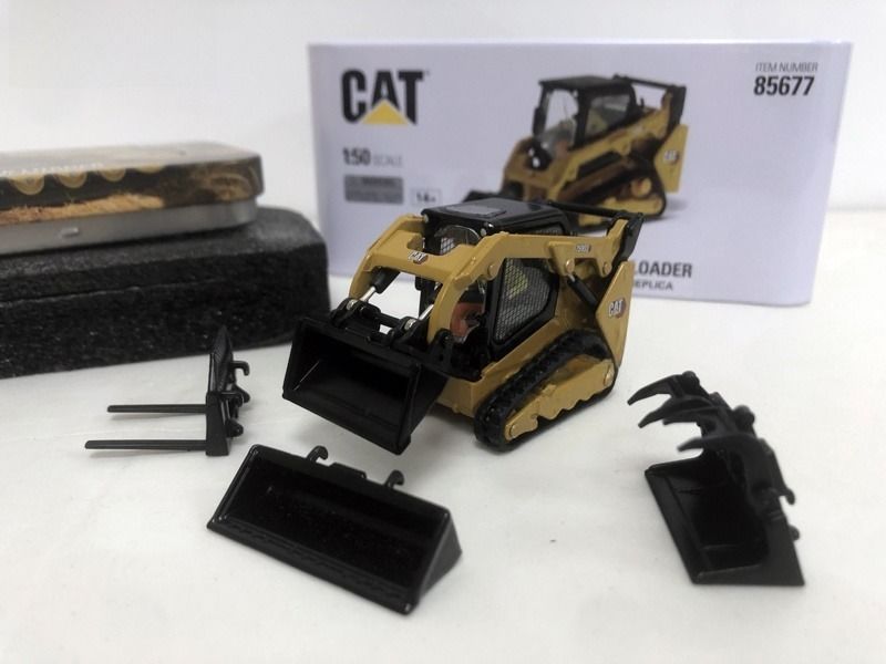 DM 259D3 Ερπυστριοφόρο Φορτωτή Skid Steer Μοντέλο Κράματος 1:50 Κλίμακα 85677 Τυπική Έκδοση
