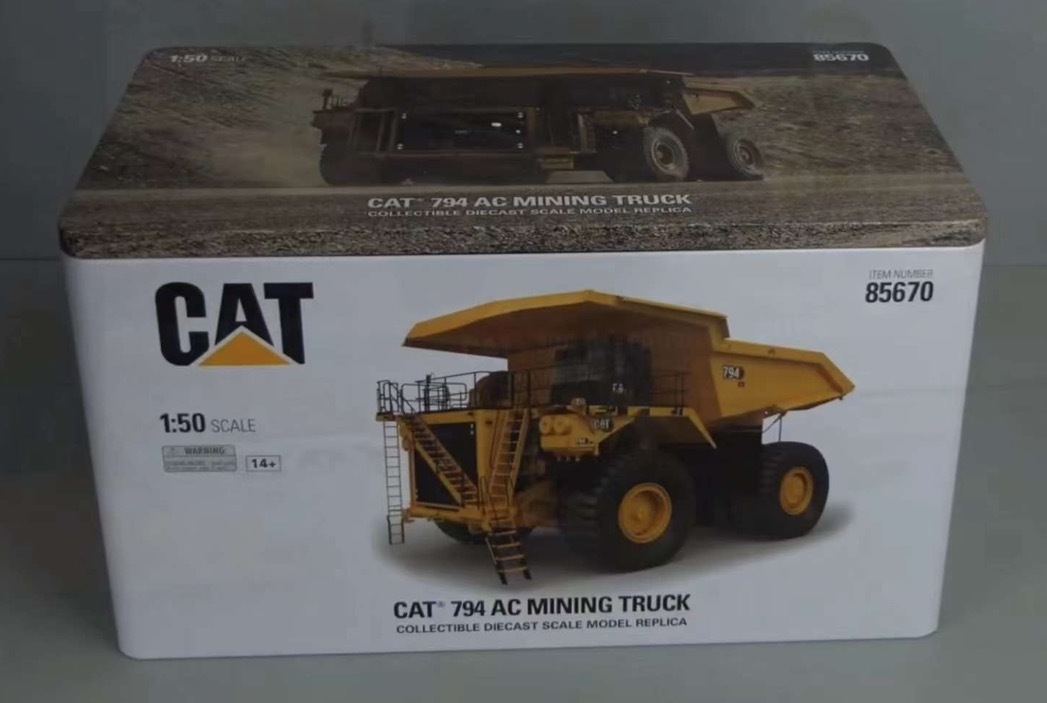 Diecast Masters 1:50 Κλίμακα CAT 794AC Super Large Mining Truck Hauler Dump Truck Model 85670