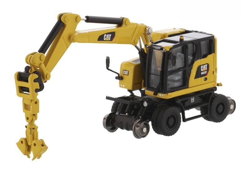 DM M323F Υδραυλικός Εκσκαφέας Τροχών Diecast Μοντέλο Μηχανικής 85656 1:87 με 2 Εργαλεία