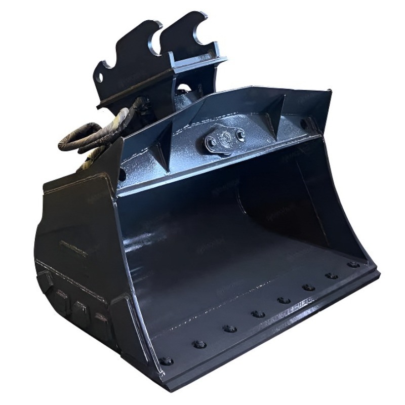 Προσαρμοσμένη προσαρμογή περιστρεφόμενου κουβά με κλίση εξορυκτήρα για βαρέους εξορυκτές από 1 έως 30 τόνους