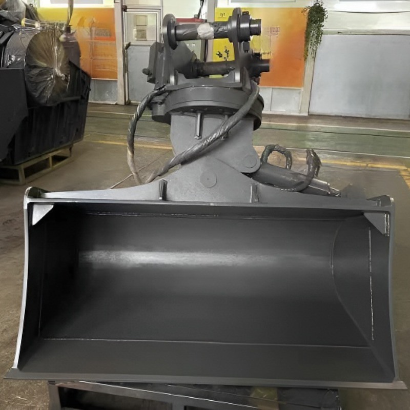 Προσαρμοσμένη προσαρμογή περιστρεφόμενου κουβά με κλίση εξορυκτήρα για βαρέους εξορυκτές από 1 έως 30 τόνους