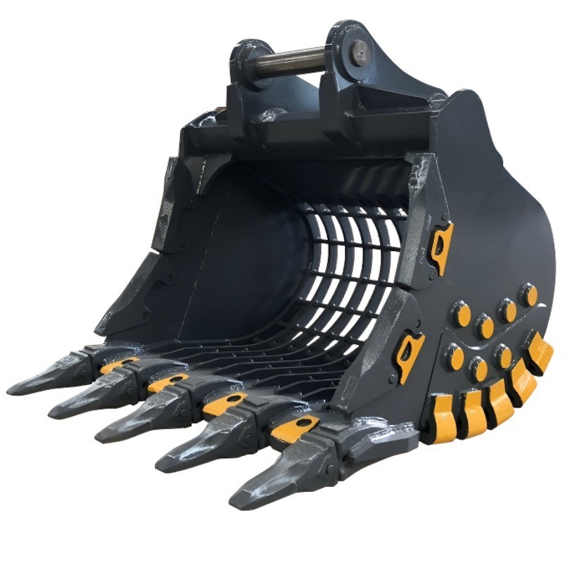Προσαρμοσμένο 30 τόνων Excavator Backhoe Σκελετό Riddle Rib Bucket Heavy Duty Διαλογή