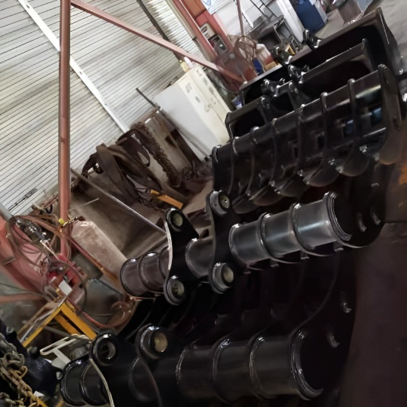 Υψηλής ποιότητας Custom PC100-6 10 τόνων Excavator Rake Bucket OEM Εγκατάσταση Κατασκευή