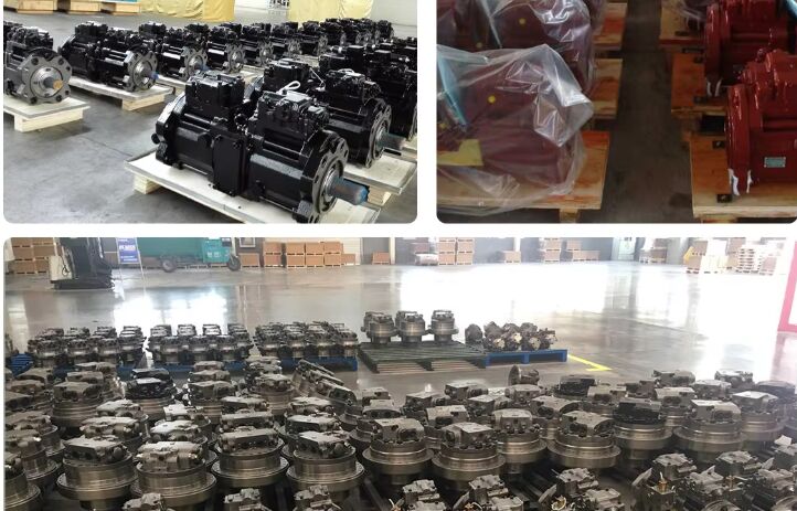 HF Excavator Spare Parts Hydraulic Pump Hpv145  Double Main Pump Parts Used For Hitachi Zx330 Zx350 