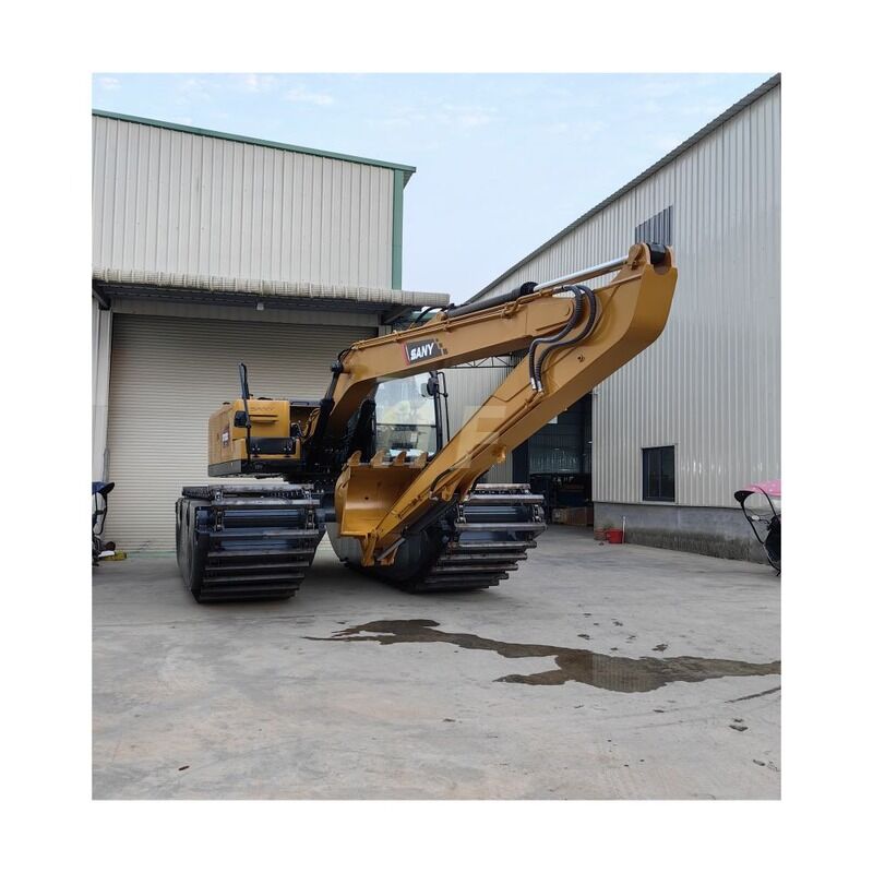 Προσαρμογή Βόρειος εκσκαφέας πλωτός πόντων υπόβαθρο για Sany SY135C Κατασκευαστής εκσκαφέα βάλτου