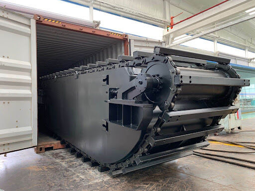 Προσαρμοσμένο Βόρειο Εκσκαφέας Τρόπος Ποντόνας για βάλτους υγρότοπους βάλτους Κάτω οχήματα Διαφορετικά μοντέλα Προμηθευτής