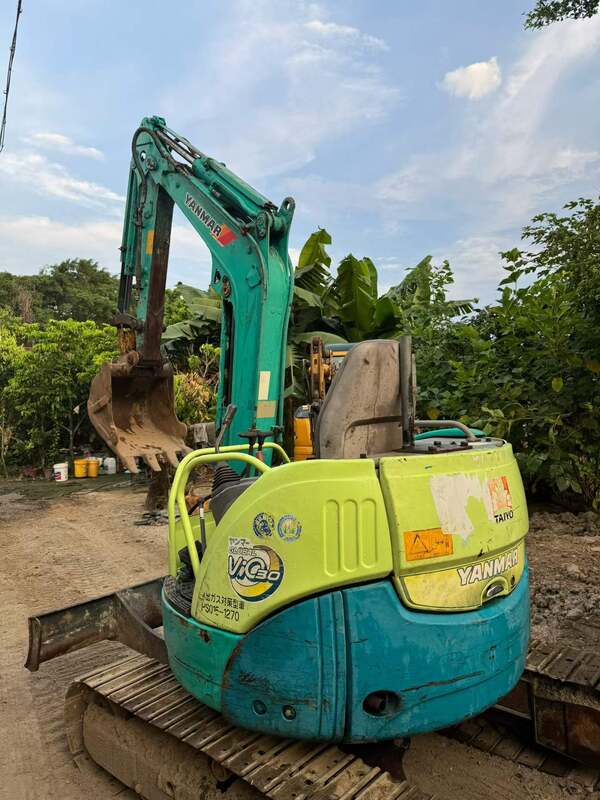 Μεταχειρισμένο Μεταχειρισμένο YANMARR Vio30 3 Ton Mini Crawler Excavator Διαθέσιμο Προς Πώληση